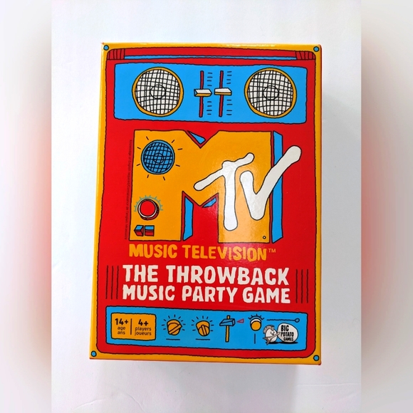 MTV Game, The Music Throwback Party Quiz Board Game, for Adults and Teens - Picture 1 of 3
